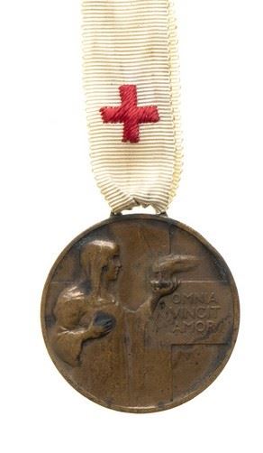 CRI COMMISSION MEDAL ON PRISONERS OF WAR...  (CROCE ROSSA - ITALIA, REGNO...)  - BRONZE, 28 MM - Auction Militaria, Medals and Orders of Chivalry - Bertolami Fine Art - Casa d'Aste
