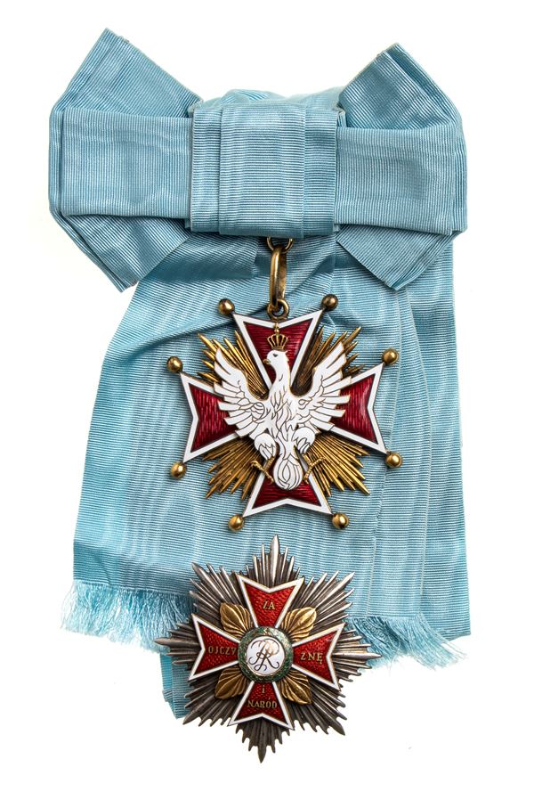 ORDER OF THE WHITE EAGLE, GREAT CROSS, C.  1950s...