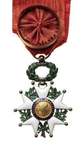 LEGION D’ONORE, INSEGNA DI CAVALIERE UFFICIALE...