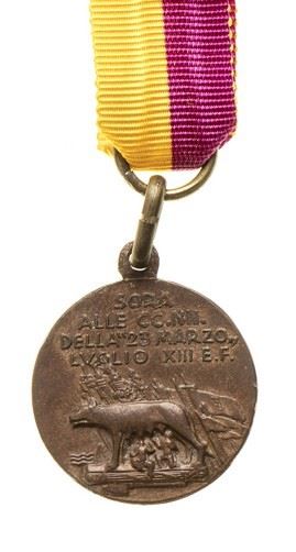 Medaglia Commemorativa della Capagna D’etiopia, ,rom alle Ccnn della 23 Narzo