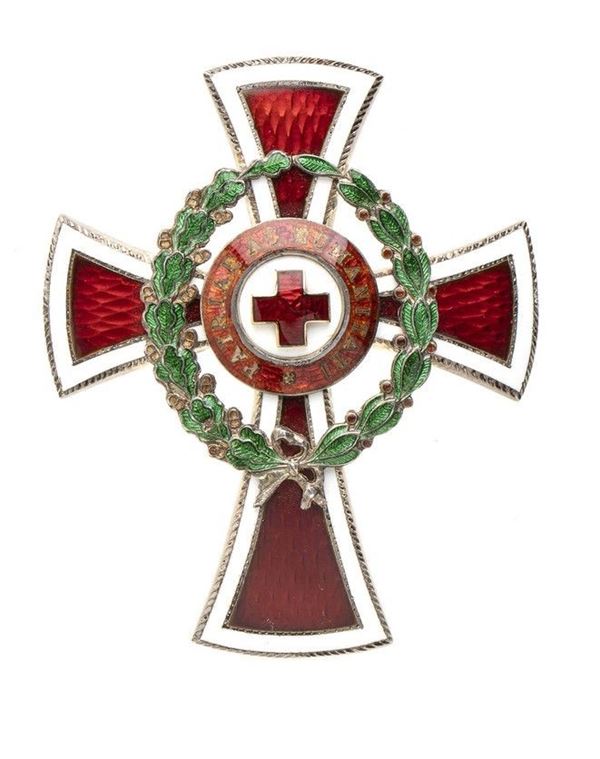 MEDAGLIA AUSTRIA CROCE ROSSA 1° CLASSE...