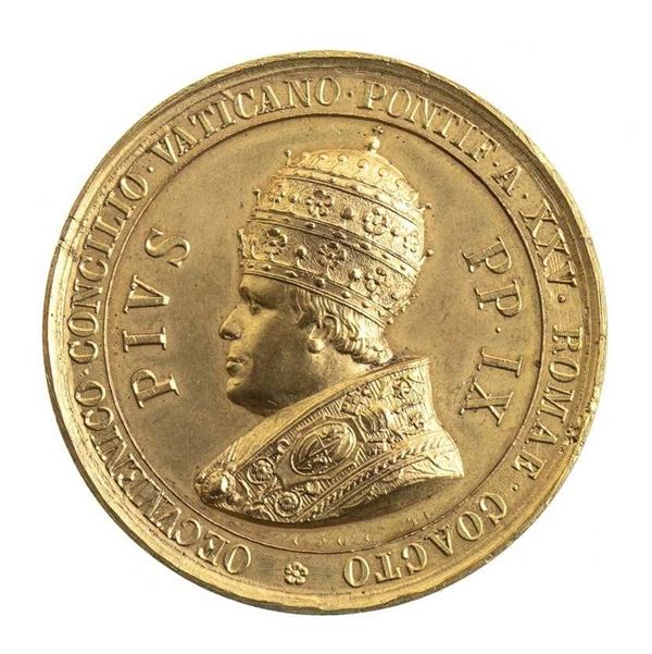 MEDAGLIA DEL CONCILIO STRAORDINARIO ECUMENICO VATICANO I...