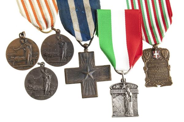 LOT OF MEDALS...  (ORDINI E MEDAGLIE - ITALIA, REGNO...)  - BRONZE, DIFFERENT SIZES - Auction Militaria, Medals and Orders of Chivalry - Bertolami Fine Art - Casa d'Aste