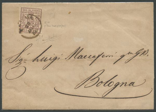 Parma - Storia Postale  - Auction Post and Postal History - Bertolami Fine Art - Casa d'Aste