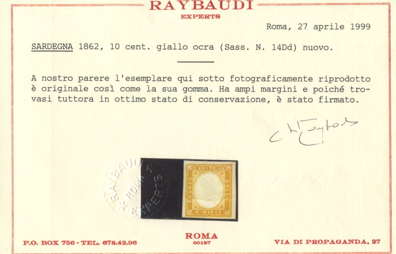 Sardegna IV Emissione - Interessante Insieme.