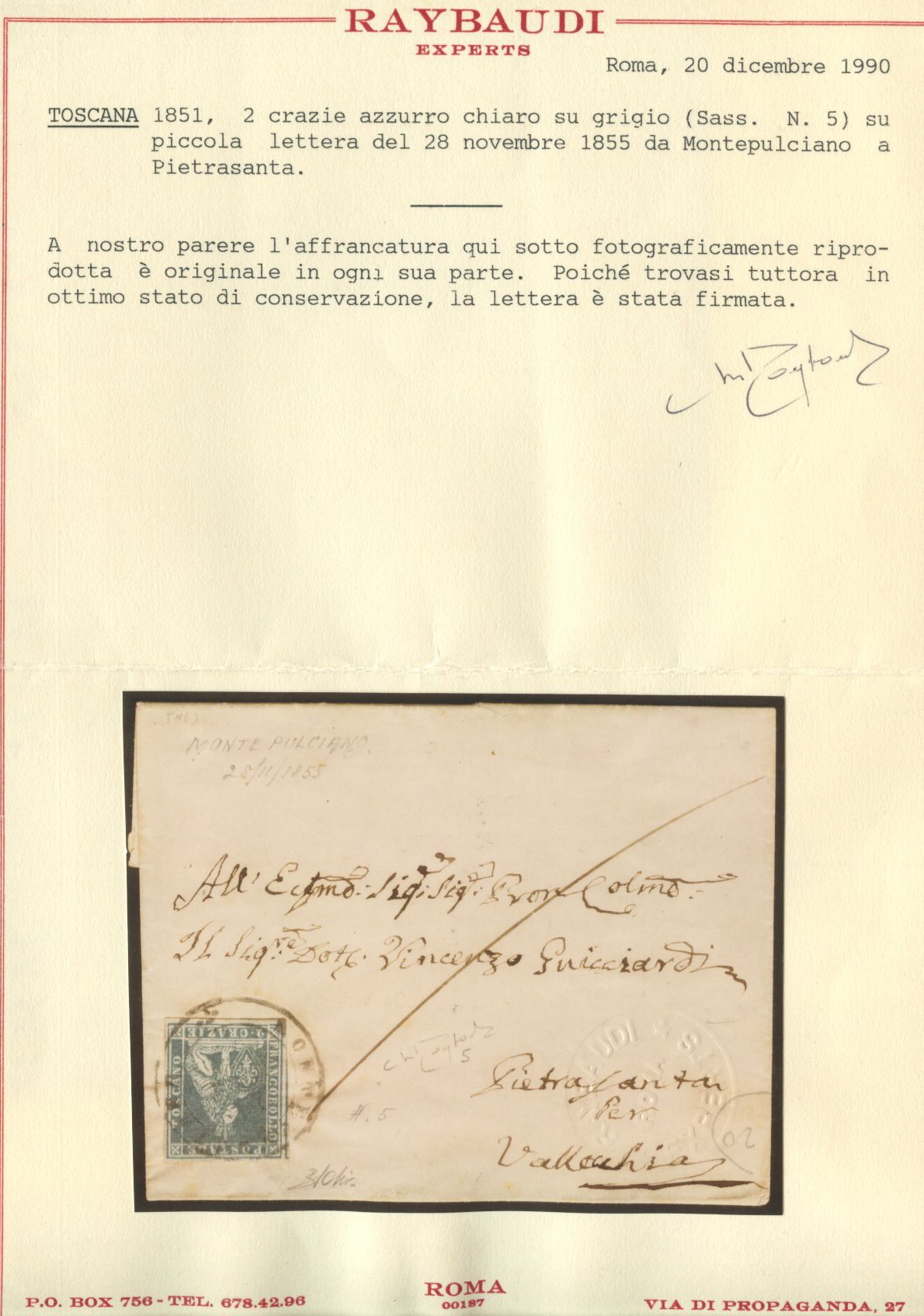 Toscana - Storia Postale