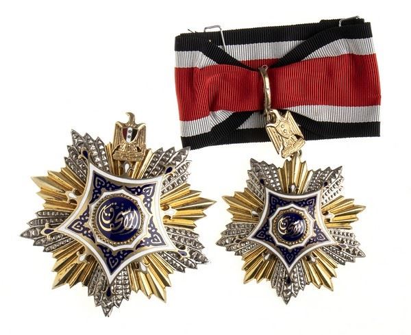 ORDER OF MERIT...  (ORDINI E MEDAGLIE - EGITTO...)  - SILVER, ENAMELS - Auction Militaria, Medals and Orders of Chivalry - Bertolami Fine Art - Casa d'Aste