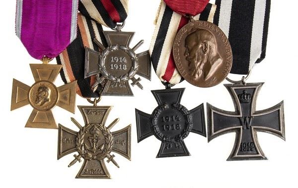 LOT OF SIX MEDALS ...  (ORDINI E MEDAGLIE - GERMANIA, ANTICHI S...)  - MATERIALS AND MISCELLANOUS DIMENSIONS - Auction Militaria, Medals and Orders of Chivalry - Bertolami Fine Art - Casa d'Aste