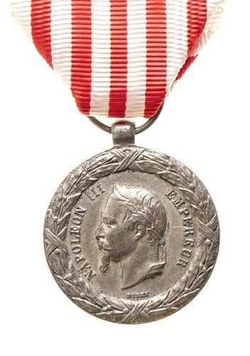 MEDAGLIA GUERRE D’ITALIE, NAPOLEONE III...