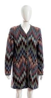 MISSONI
CARDIGAN
fine anni 80...  - Asta Fashion & Luxury, Memorabilia e Militaria - Bertolami Fine Art - Casa d'Aste