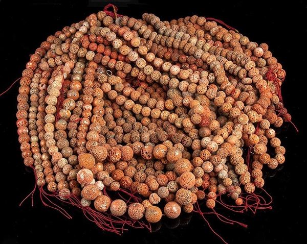Corallo lavorato cerasuolo "Corallium Elatius" Gr. 5.200,00 x € 0,205 - Nome co...