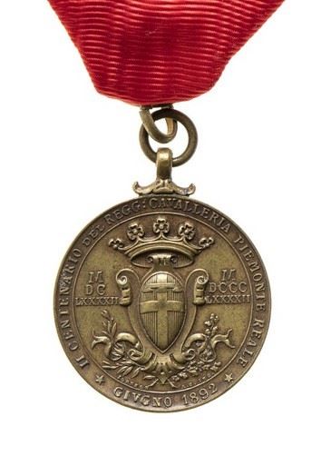 COMMEMORATIVE MEDAL OF ROYAL PIEDMONT...  (ORDINI E MEDAGLIE - ITALIA, REGNO...)  - BRONZE, 28 MM - Auction Militaria, Medals and Orders of Chivalry - Bertolami Fine Art - Casa d'Aste