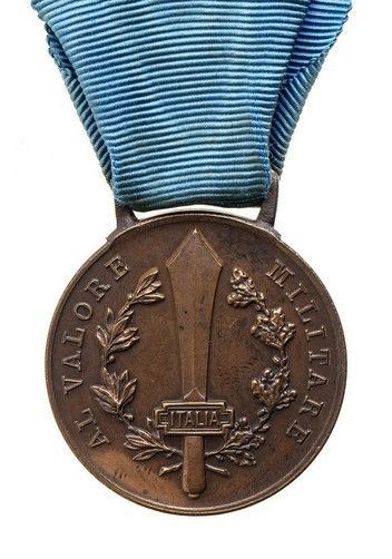 MEDAGLIA DI BRONZO AL VALOR MILITARE...