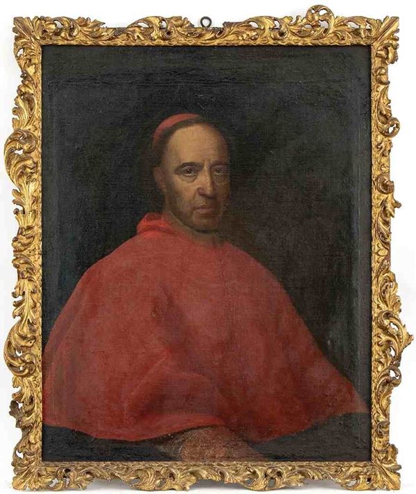 Ritratto di Cardinale ...  - Auction Dipinti e Disegni dal XV al XIX secolo - Bertolami Fine Art - Casa d'Aste