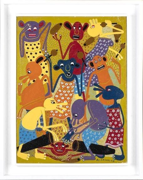 SAYUKI MATINDIKO
(1963-2011)...  - Auction Arte Asiatica, Africana e Precolombiana - Bertolami Fine Art - Casa d'Aste