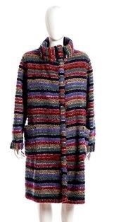 MISSONI (ATTRIBUITO)
CAPPOTTO DOUBLE FACE 
anni 80/90...