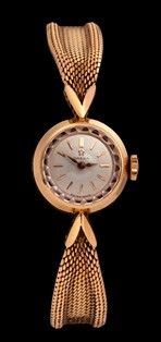 OMEGA: orologio da polso lady in oro...  - Asta Gioielli, orologi, argenti, penne ed altri oggetti d'arte e da collezione. - Bertolami Fine Art - Casa d'Aste