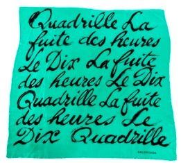 BALENCIAGA
FOULARD
fine anni 50 ...  - Auction Fashion & Luxury, Memorabilia e Militaria - Bertolami Fine Art - Casa d'Aste