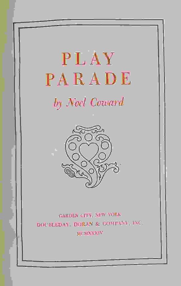 Play Parade
Garden City, New York 1934...