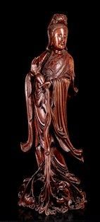 GRANDE GUANYIN IN LEGNO
Cina, XX secolo
...  - Asta Arte Asiatica, Africana e Precolombiana - Bertolami Fine Art - Casa d'Aste