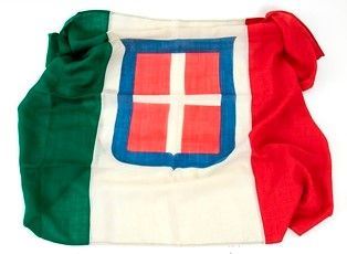 Italia, Regno
Bandiera sabauda...  - Asta Fashion & Luxury, Memorabilia e Militaria - Bertolami Fine Art - Casa d'Aste