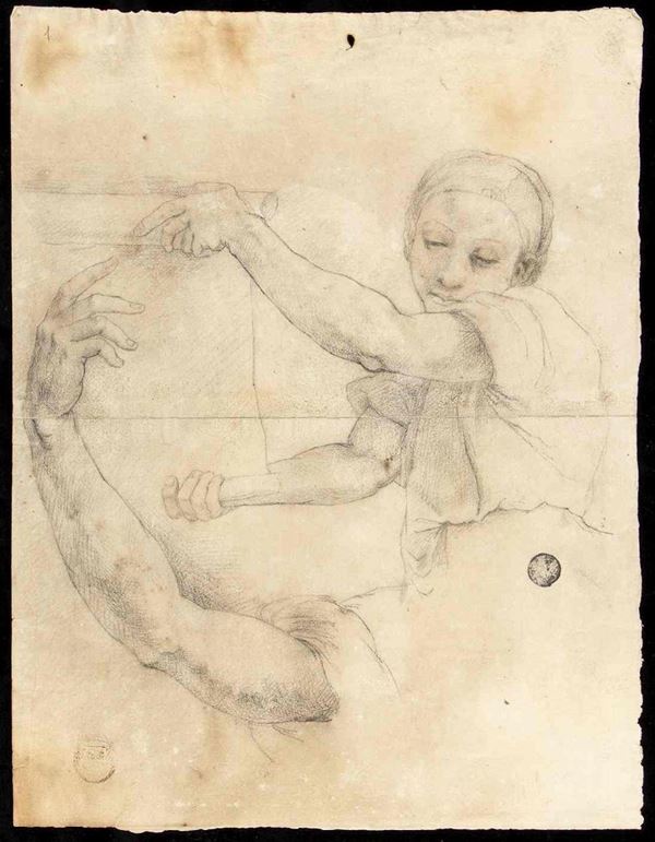 Studio di Sibilla da Michelangelo...  - Auction Dipinti e Disegni dal XV al XIX secolo - Bertolami Fine Art - Casa d'Aste