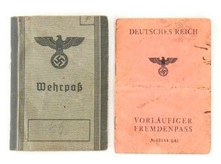 Germania, III Reich 
Werpass SS...  - Asta Fashion & Luxury, Memorabilia e Militaria - Bertolami Fine Art - Casa d'Aste