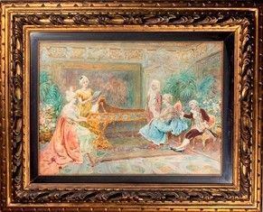 Acquarello italiano - 1920, firmato C.DE FILIPPI...  - Auction  Mobili e Oggetti d'arte dal XVII all'inizio del XX secolo - Bertolami Fine Art - Casa d'Aste