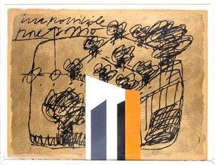 CONCETTO POZZATI (Vo, 1935 - Bologna, 2017) : Impossibile paesaggio, 1992...  - Asta Arte Moderna e Contemporanea - Pittura, Scultura, Arti decorative e Disegni dal XIX al XXI secolo - Bertolami Fine Art - Casa d'Aste