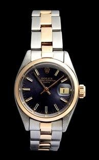 ROLEX Lady in acciaio e oro ref. 6916, anno 1980...  - Asta Gioielli, orologi, argenti, penne ed altri oggetti d'arte e da collezione. - Bertolami Fine Art - Casa d'Aste