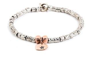 Bracciale Granelli in argento ed oro giallo - manifattura POMELLATO, collezione...