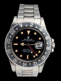 ROLEX GMT: orologio polso in acciaio ref. 16750, anno 1983-84...  - Auction Gioielli, orologi, argenti, penne ed altri oggetti d'arte e da collezione. - Bertolami Fine Art - Casa d'Aste