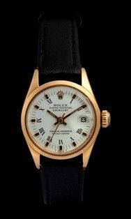 ROLEX Datejust: orologio polso lady in oro ref. 6516, anno 1970...