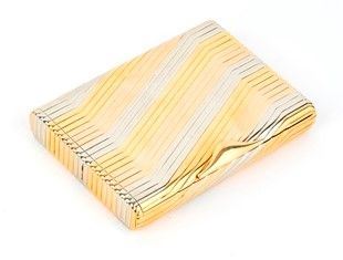 BULGARI: scatola portasigarette in oro 18k - 1935-1945...