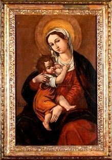 Dipinto italiano su lavagna - 1830 CIRCA, copia da PIETRO PAOLO NOVELLI...  - Auction  Mobili e Oggetti d'arte dal XVII all'inizio del XX secolo - Bertolami Fine Art - Casa d'Aste