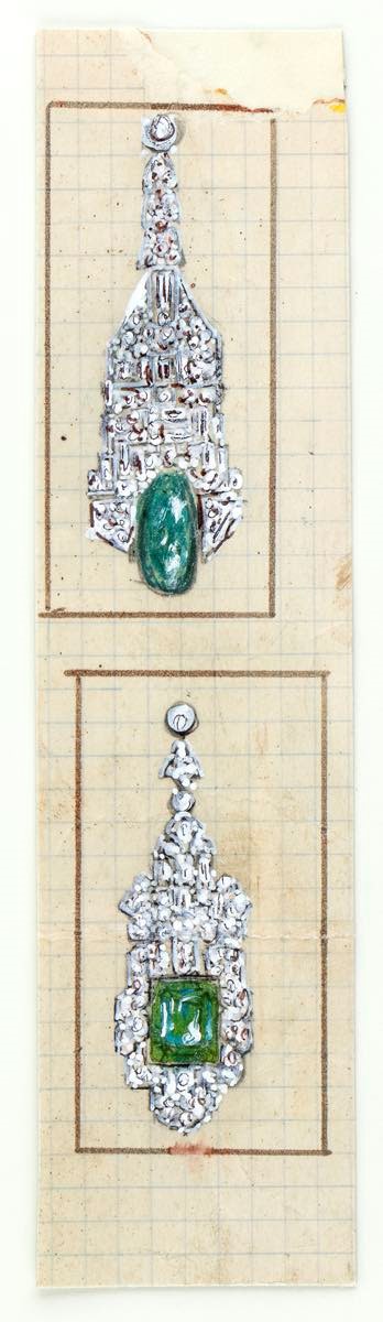 Giulio Zancolla - Progetto per orecchini e anello