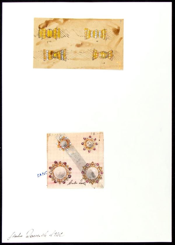 Design for brooches and necklace clasps