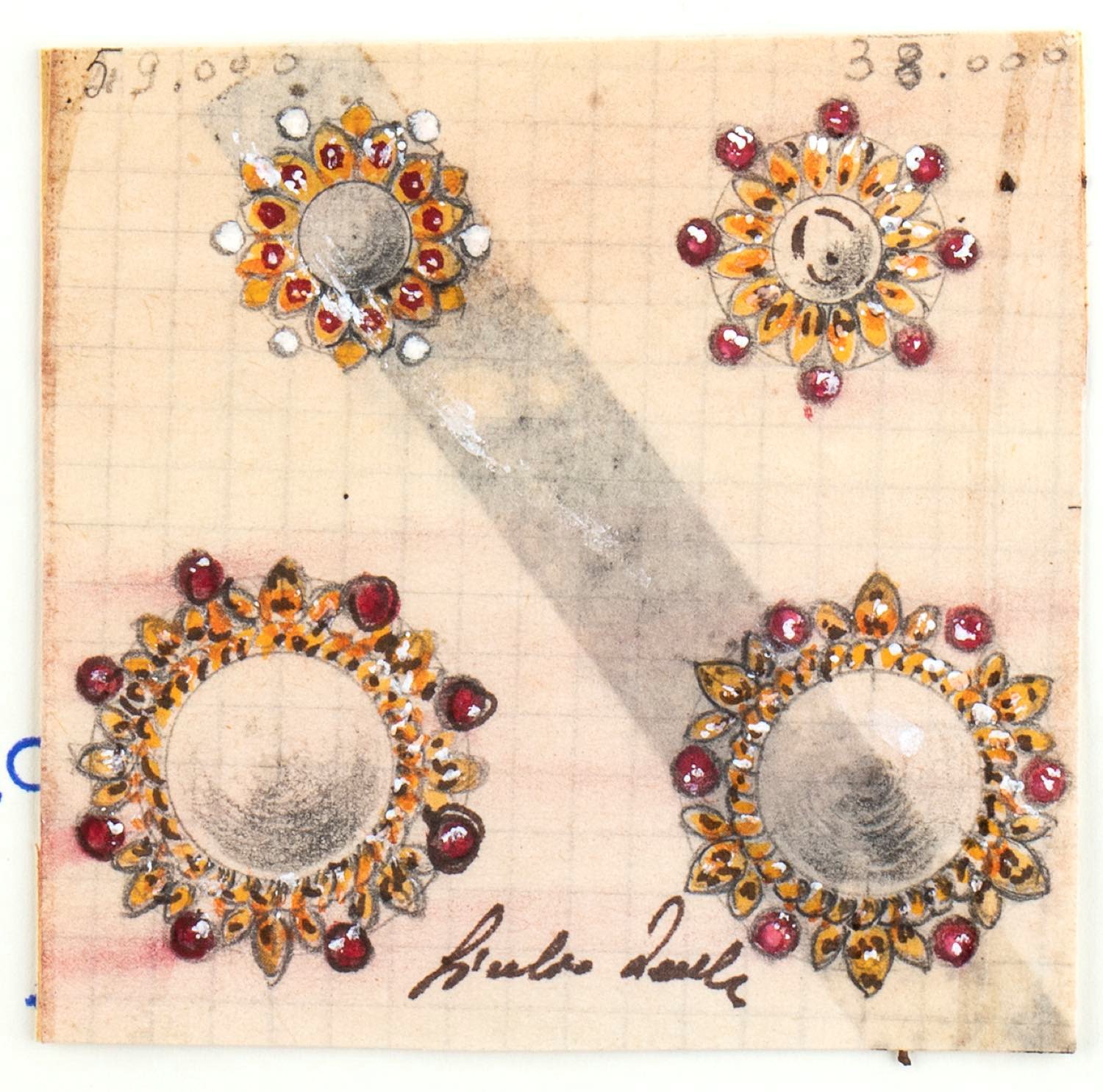 Giulio Zancolla - Progetti per spille e chiusure per collane