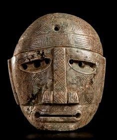 GRANDE MASCHERA IN PIETRA
stile precolombiano...  - Asta Arte Asiatica, Africana e Precolombiana - Bertolami Fine Art - Casa d'Aste