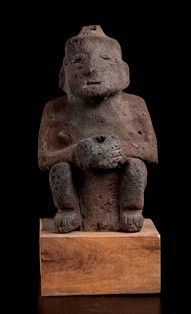 FIGURA IN PIETRA
Costa Rica...  - Auction Arte Asiatica, Africana e Precolombiana - Bertolami Fine Art - Casa d'Aste