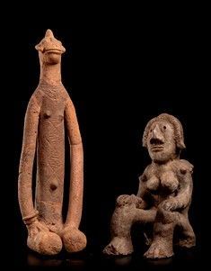 DUE FIGURE IN TERRACOTTA
Africa...  - Asta Arte Asiatica, Africana e Precolombiana - Bertolami Fine Art - Casa d'Aste