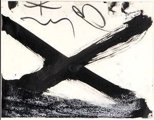 ANTONI T&#192;PIES (Barcellona, 1923 - 2012) : Senza titolo...  - Auction Arte Moderna e Contemporanea - Pittura, Scultura, Arti decorative e Disegni dal XIX al XXI secolo - Bertolami Fine Art - Casa d'Aste