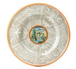 Plate with putto