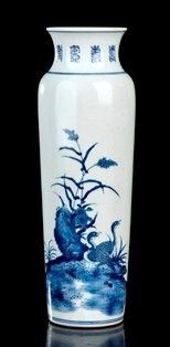 VASO A BALAUSTRO IN PORCELLANA 'BIANCO E BLU'
Cina, XX secolo...  - Asta Arte Asiatica, Africana e Precolombiana - Bertolami Fine Art - Casa d'Aste