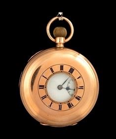 English gold pocket watch - Chester 1921...