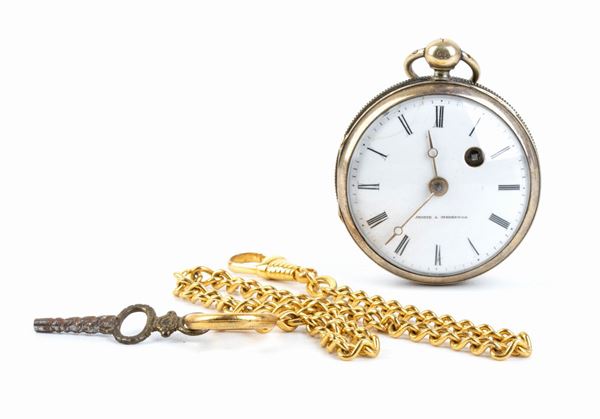 ABADIE: French pocket watch - Marseilles, 19th century