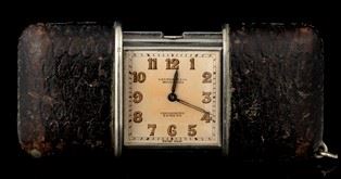 Rectangular Travelling Purse Watch -MOVADO ERMETO 1950 circa ...