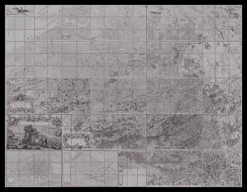 Joseph-Jean Fran&#231;ois Ferraris (1726-1814) : Carte Chorographique des Pays Bas autrichiens dediee a leurs Majestes imperiale...  - Asta Stampe antiche, moderne e carte geografiche - Bertolami Fine Art - Casa d'Aste