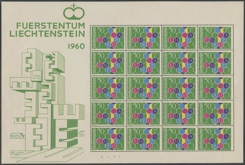 Francobollo Liechtenstein, Europa (MF.355), MNH