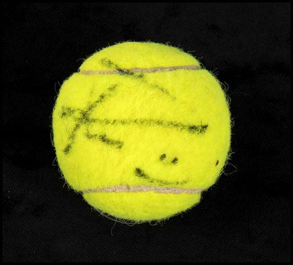 Fognini, Fabio (Sanremo, 24 maggio 1987) - Pallina da tennis, autografata...